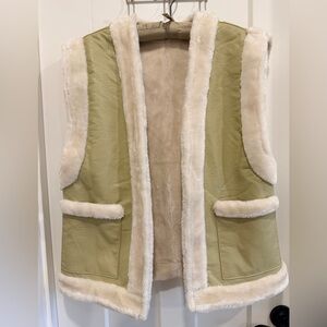 Reversible Faux Fur Vest